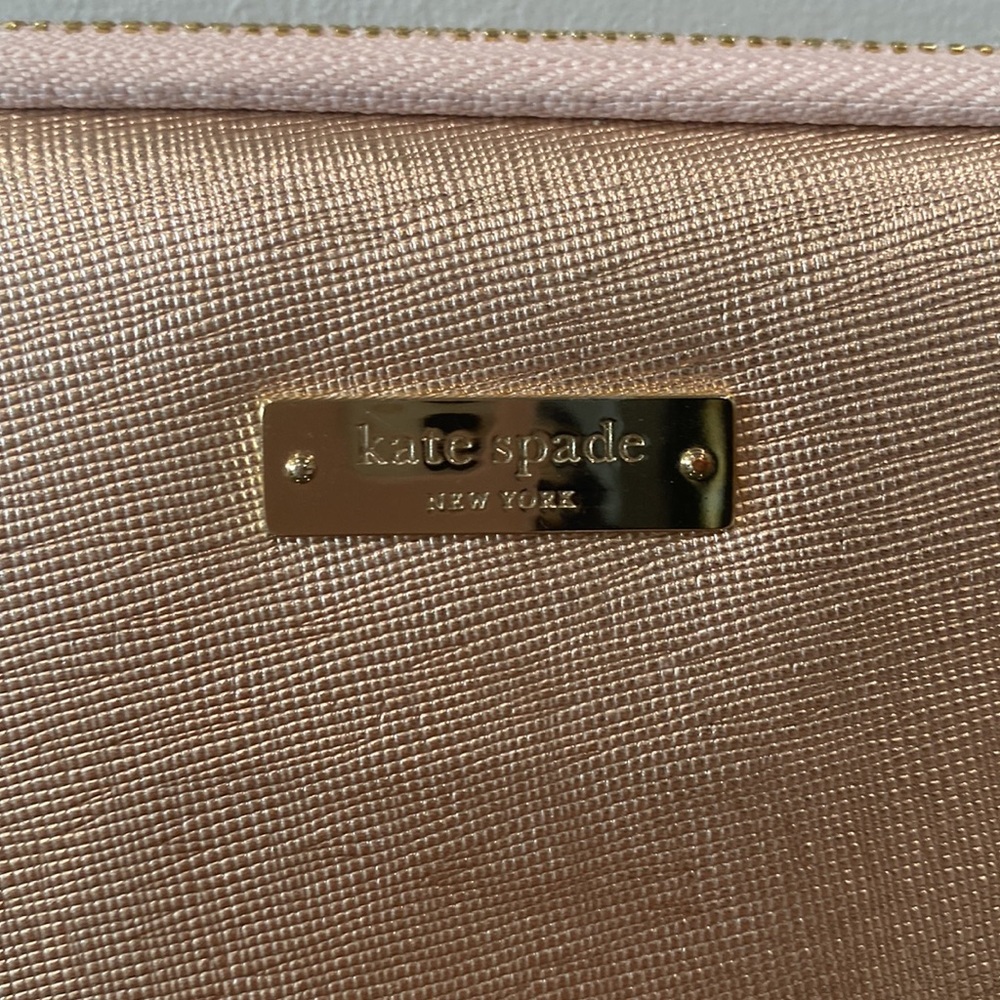 Rose Gold Kate Spade Computer Case - Picture 3 of 4